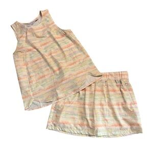 Willow Blossom Womens Sleeveless Top and Skort Set Print Size L/XL Outdoors